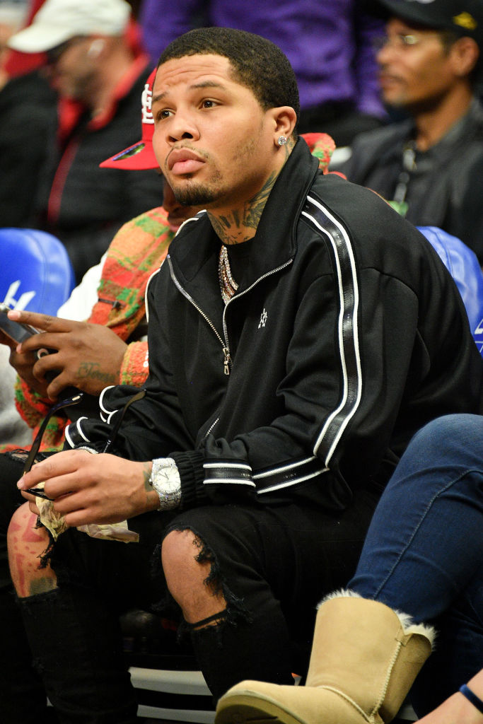 Celebrities At The Los Angeles Clippers Game