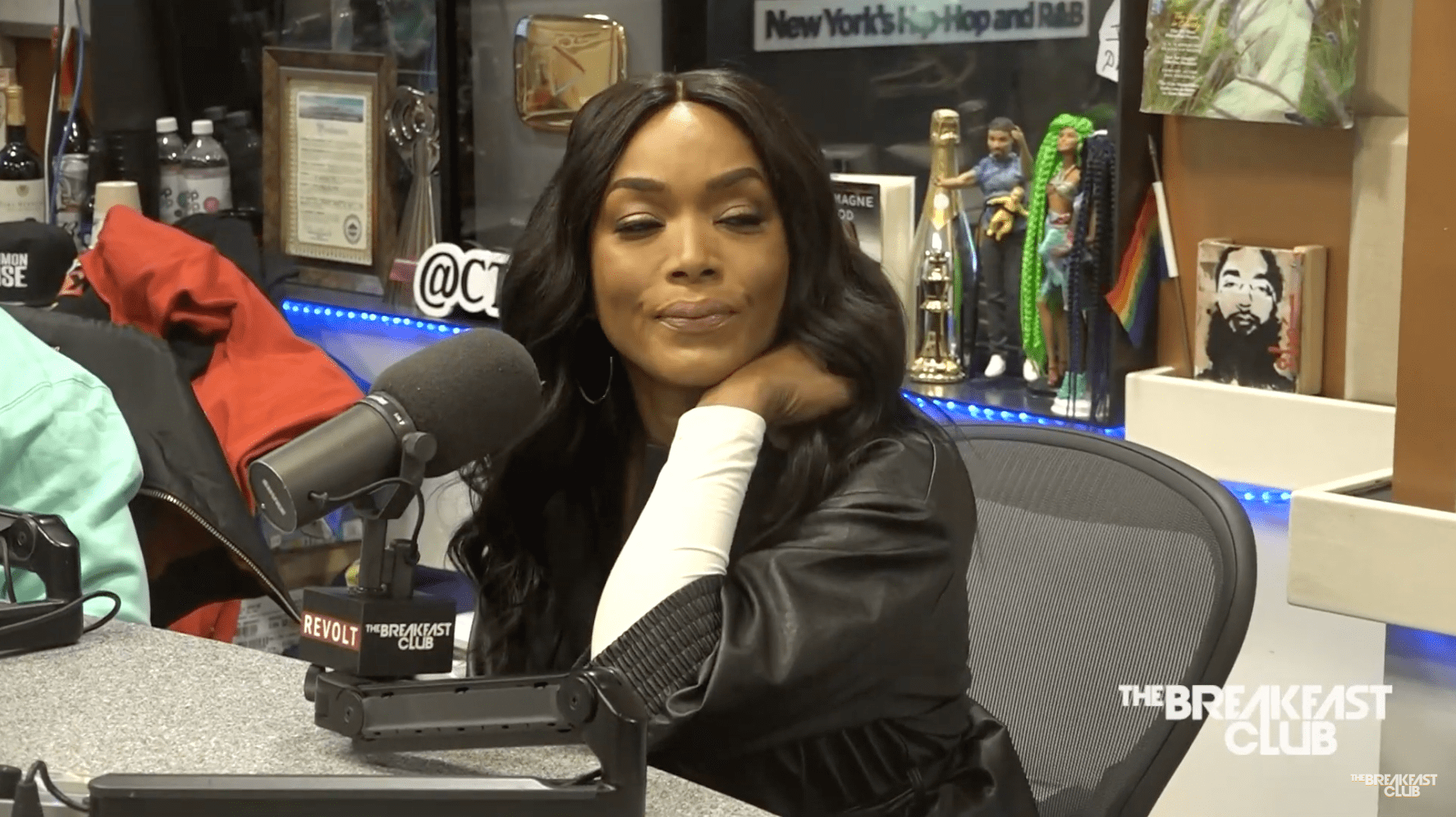 Angela Bassett on The Breakfast Club