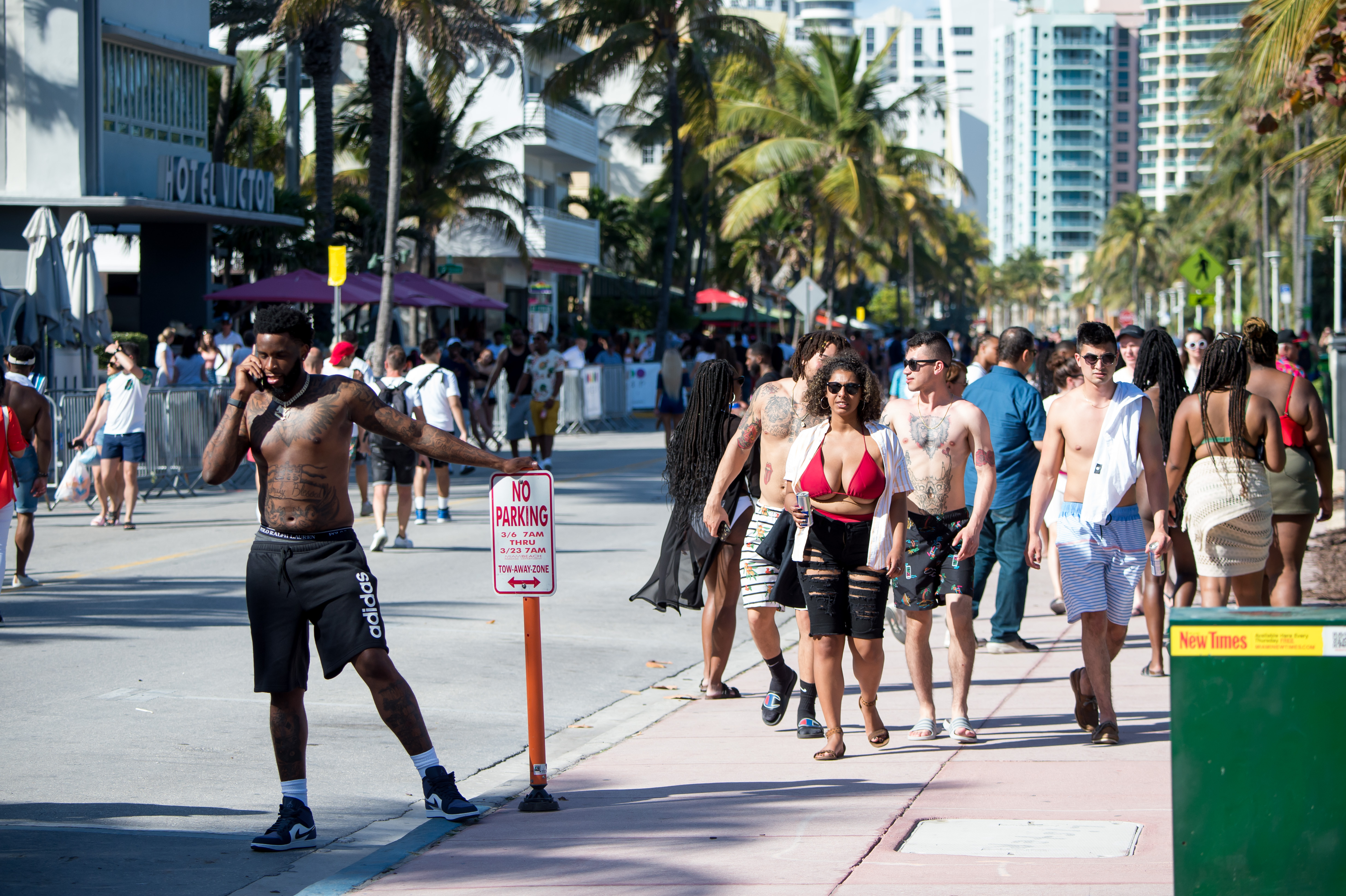 Miami Beach Spring Break Coronavirus