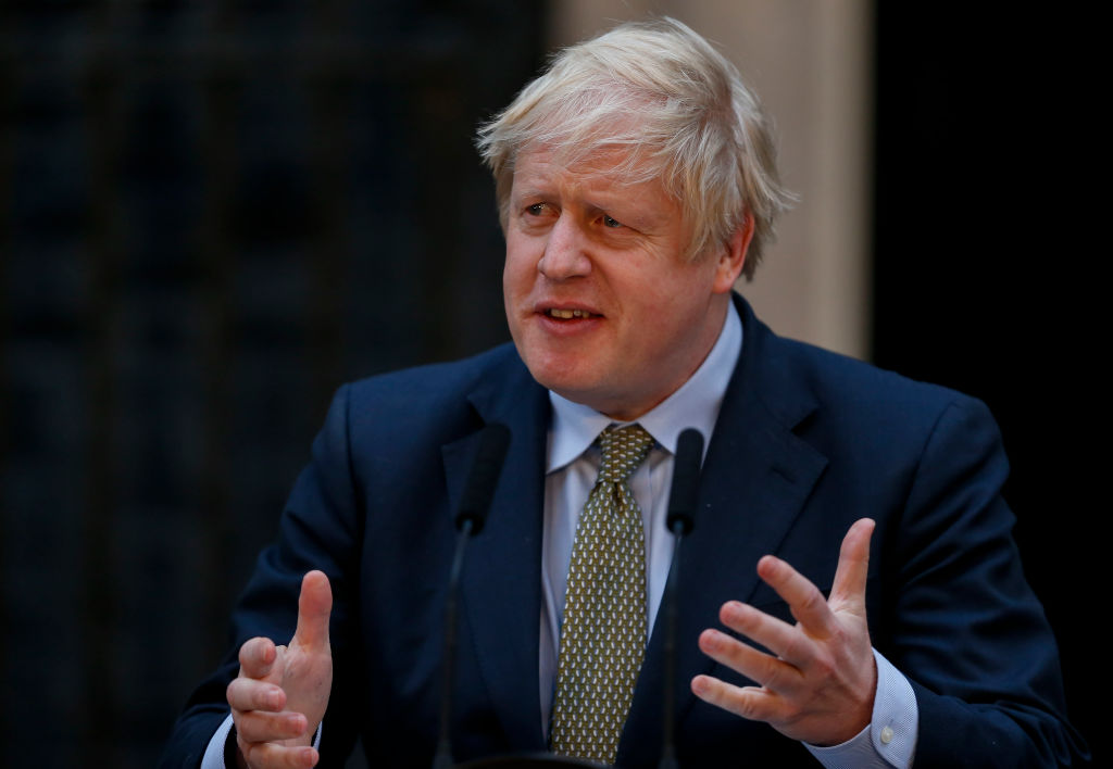 BRITAIN-LONDON-BORIS JOHNSON-COVID-19-POSITIVE
