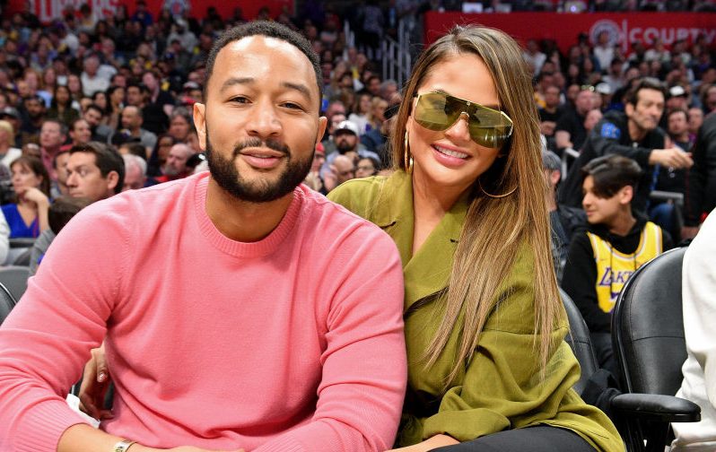 Celebrities At The Los Angeles Clippers Game
