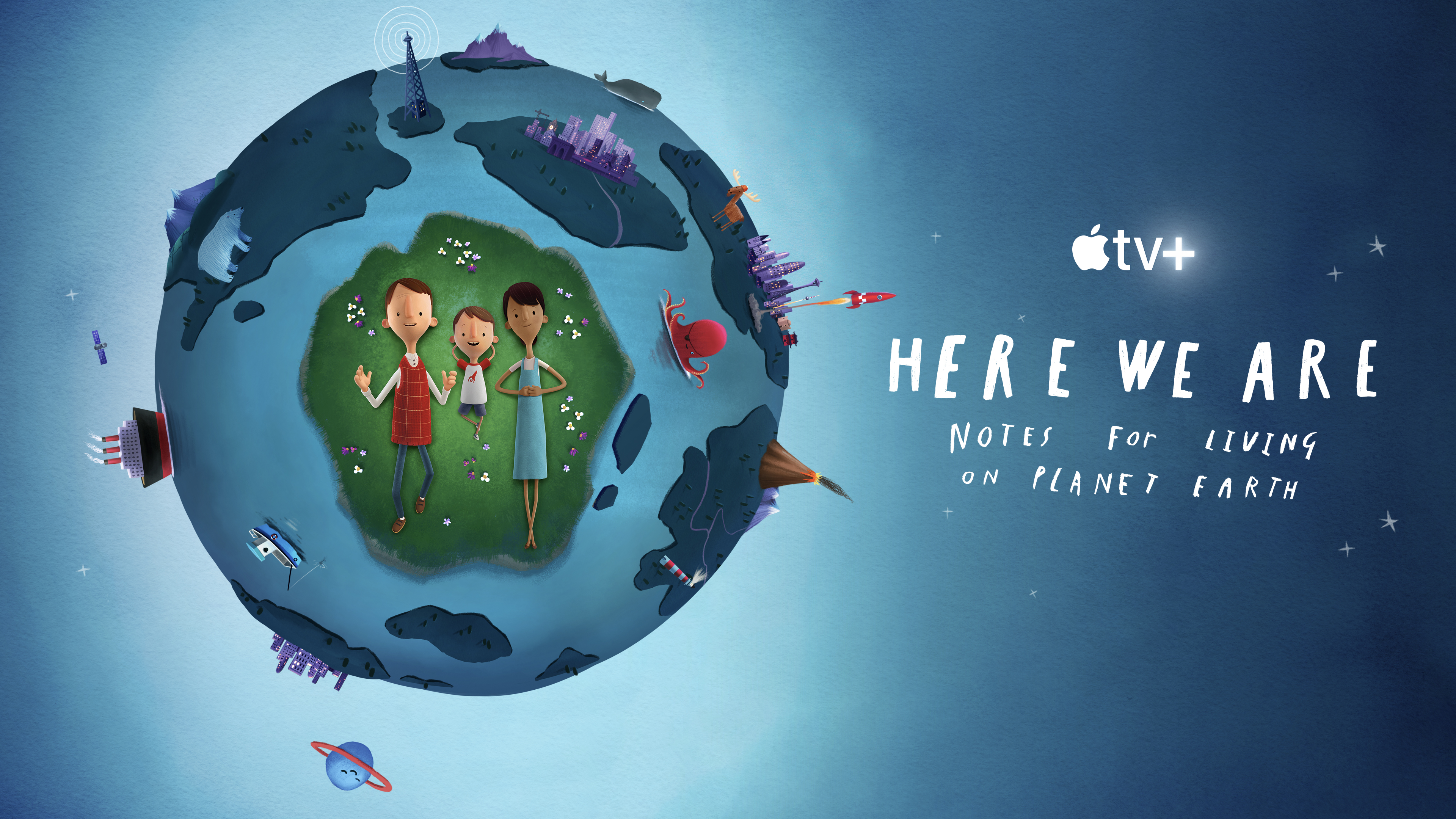 Key Art for "Here We Are: Notes For Living On Planet Earth"