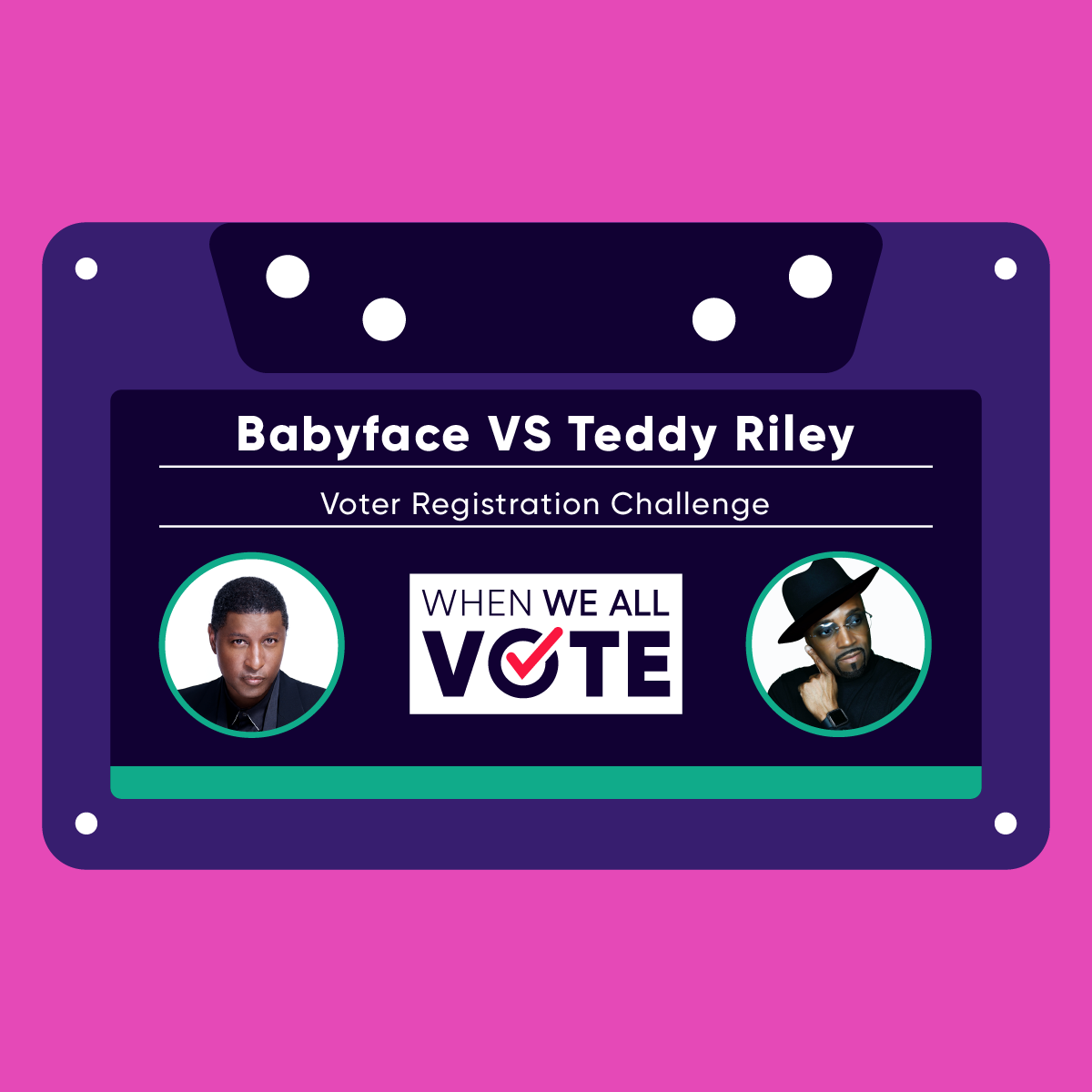 Teddy Riley vs Babyface When We All Vote