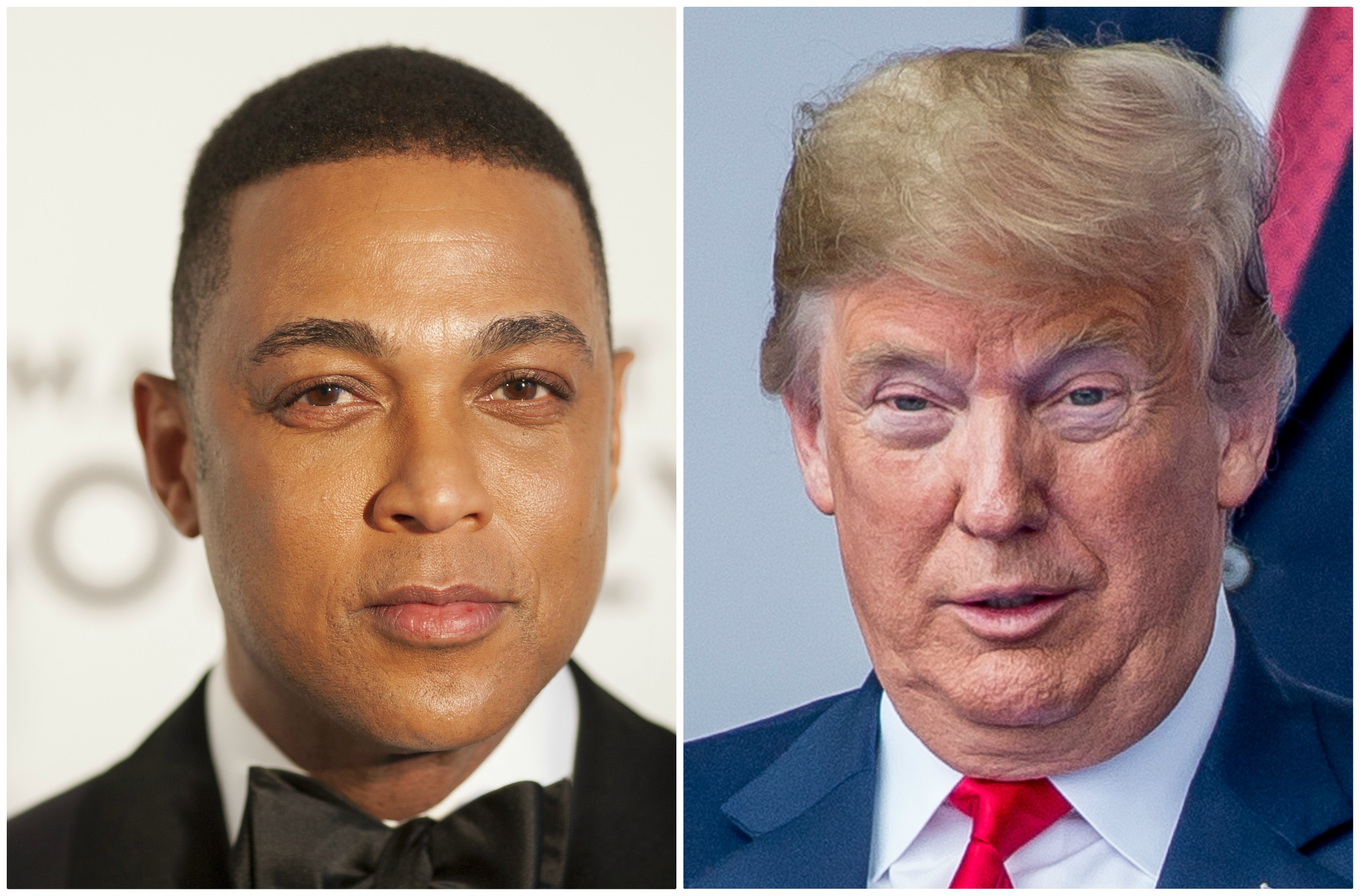 Don Lemon and Donald Trump