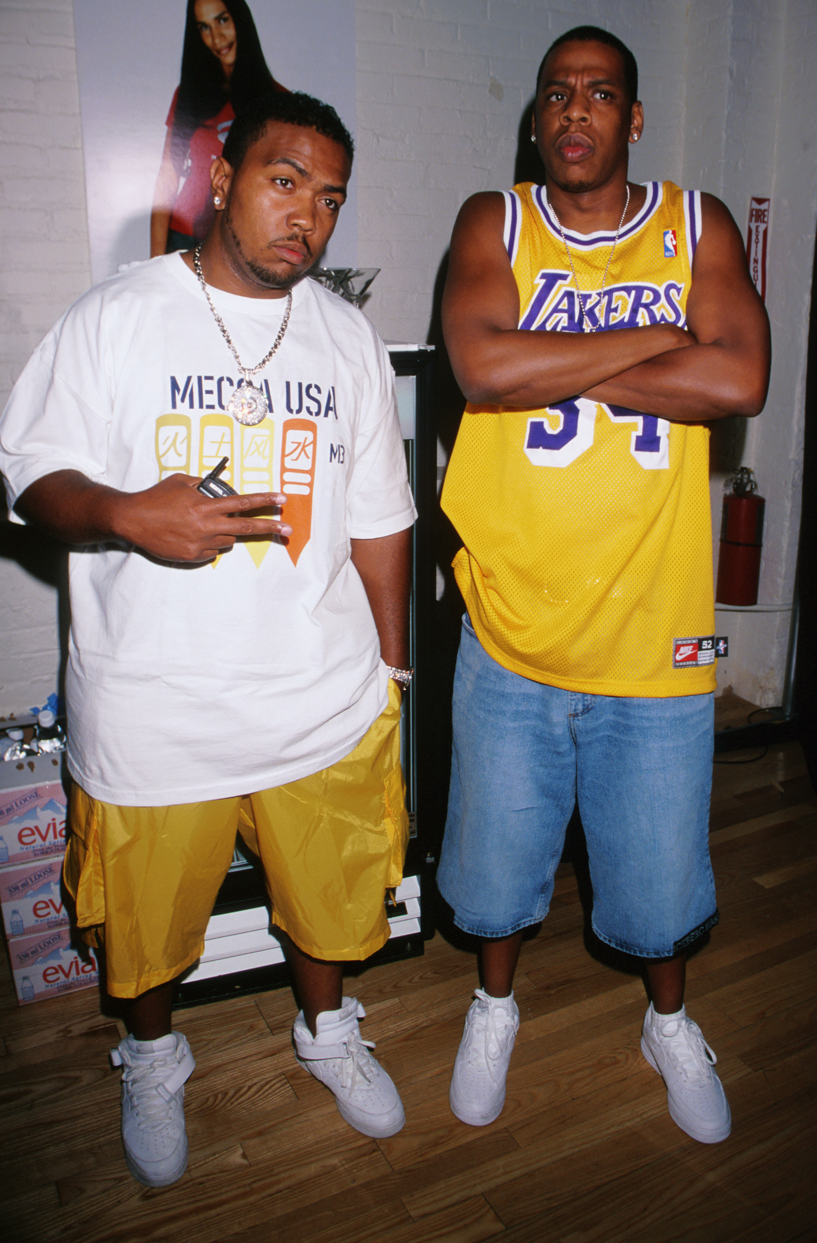 Portrait of Timbaland and Jay Z