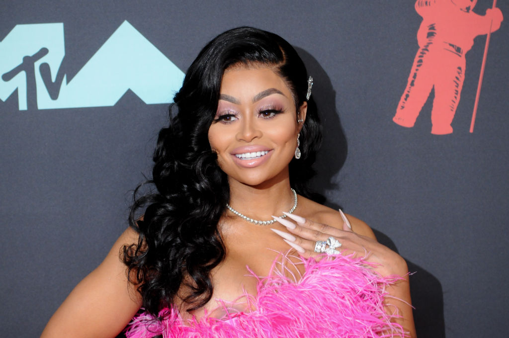 Blac Chyna (Angela Renée White) attends the 2019 MTV Video...