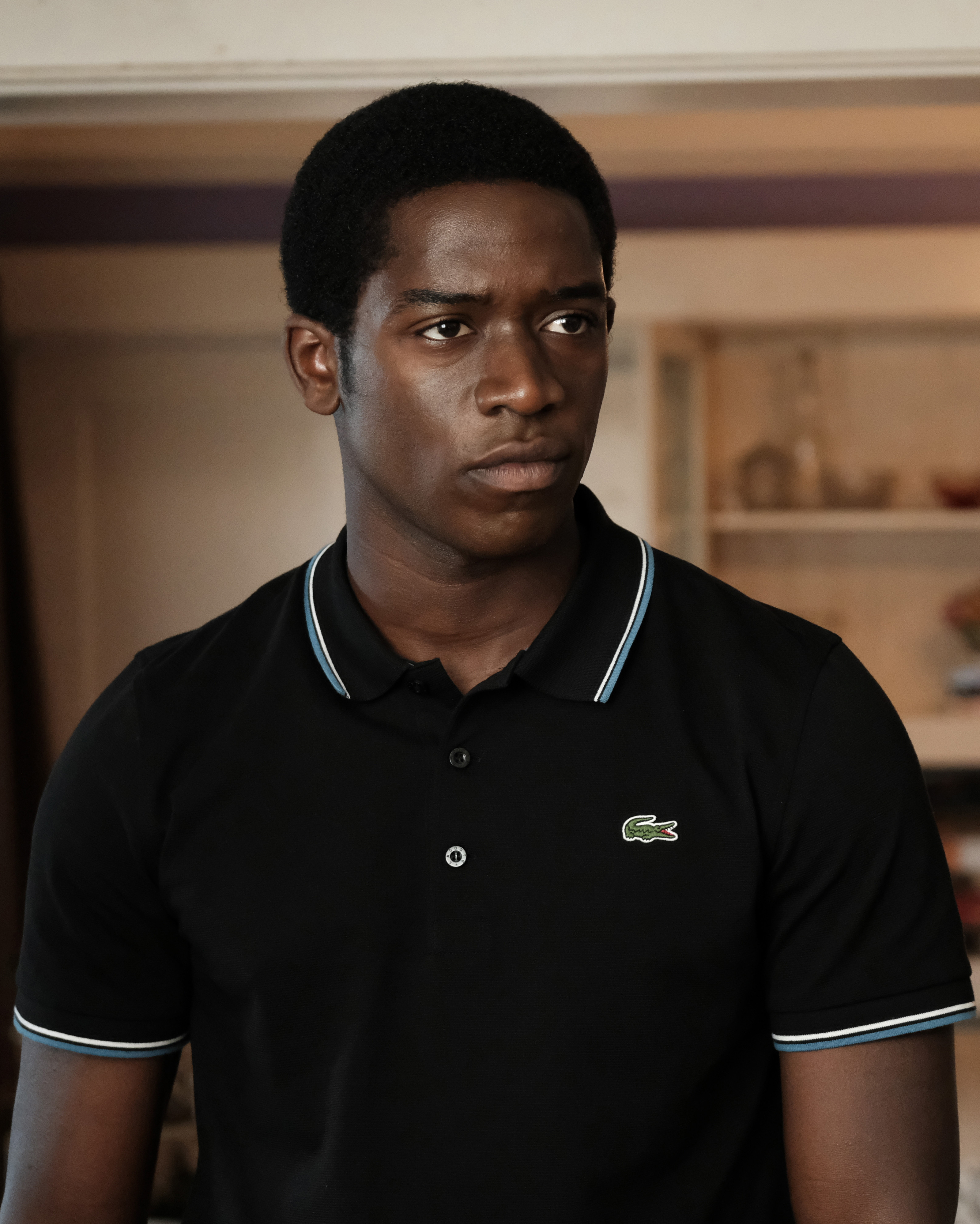 Snowfall principal actors Damson Idris as Franklin Saint, Amin Joseph as Jerome, Angela Lewis as Aunt Louie