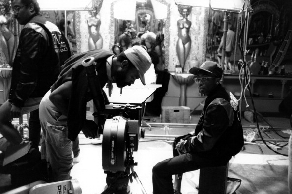 On The Set Of 'School Daze'