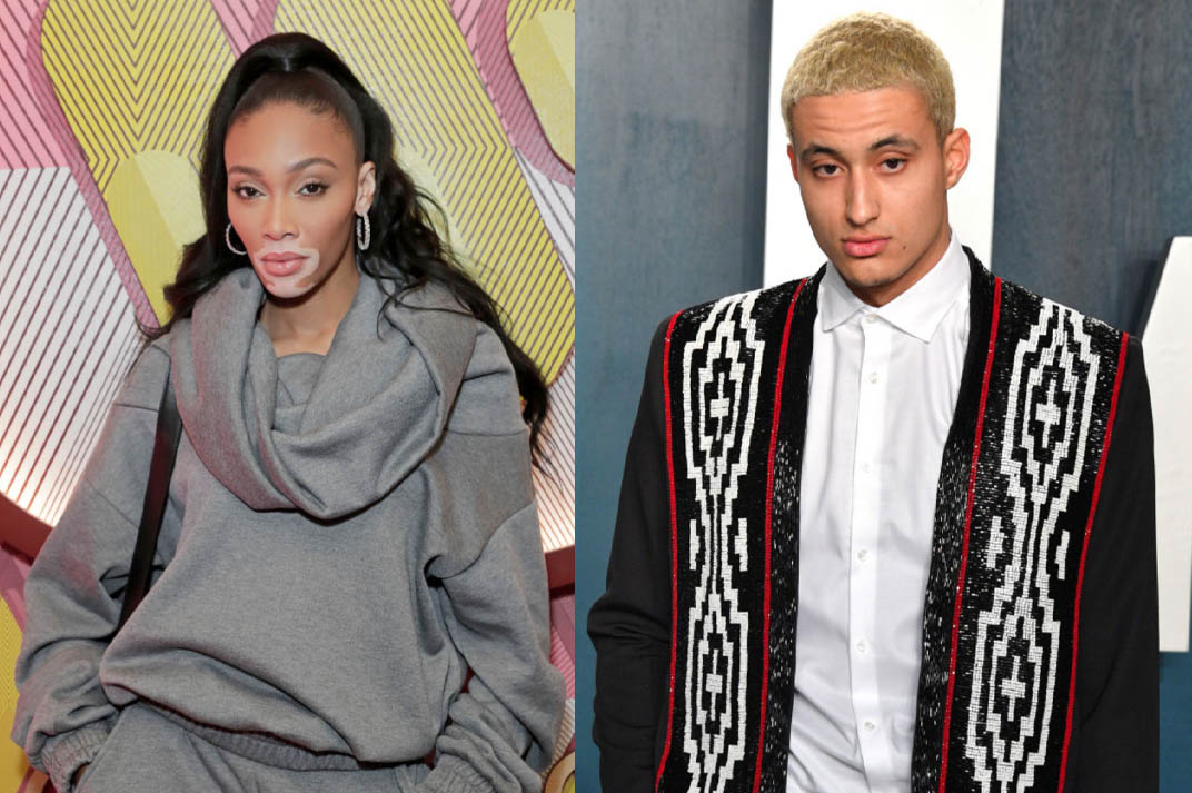 Winnie Harlow and Kyle Kuzma