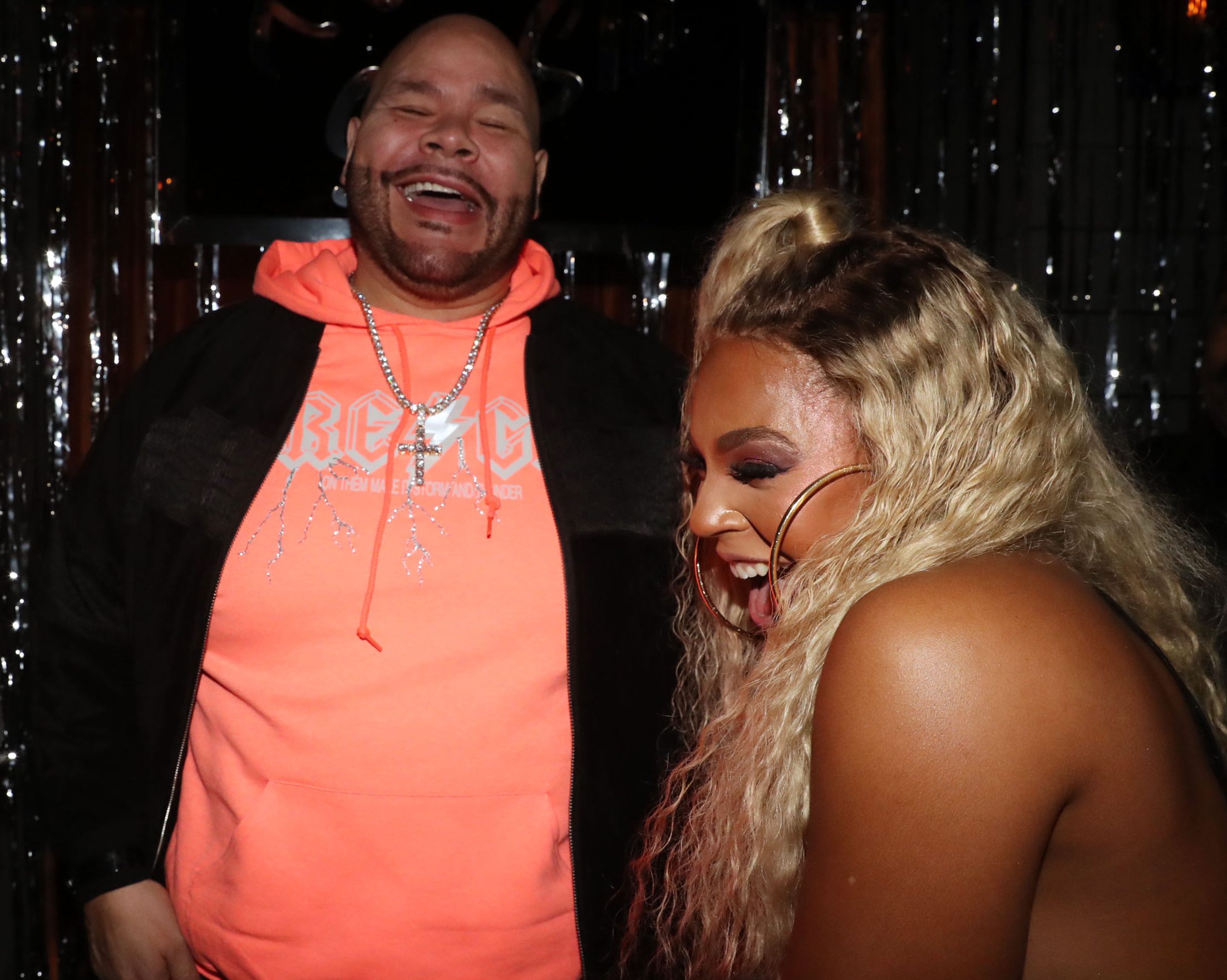 Ashanti & Fat Joe In VIP