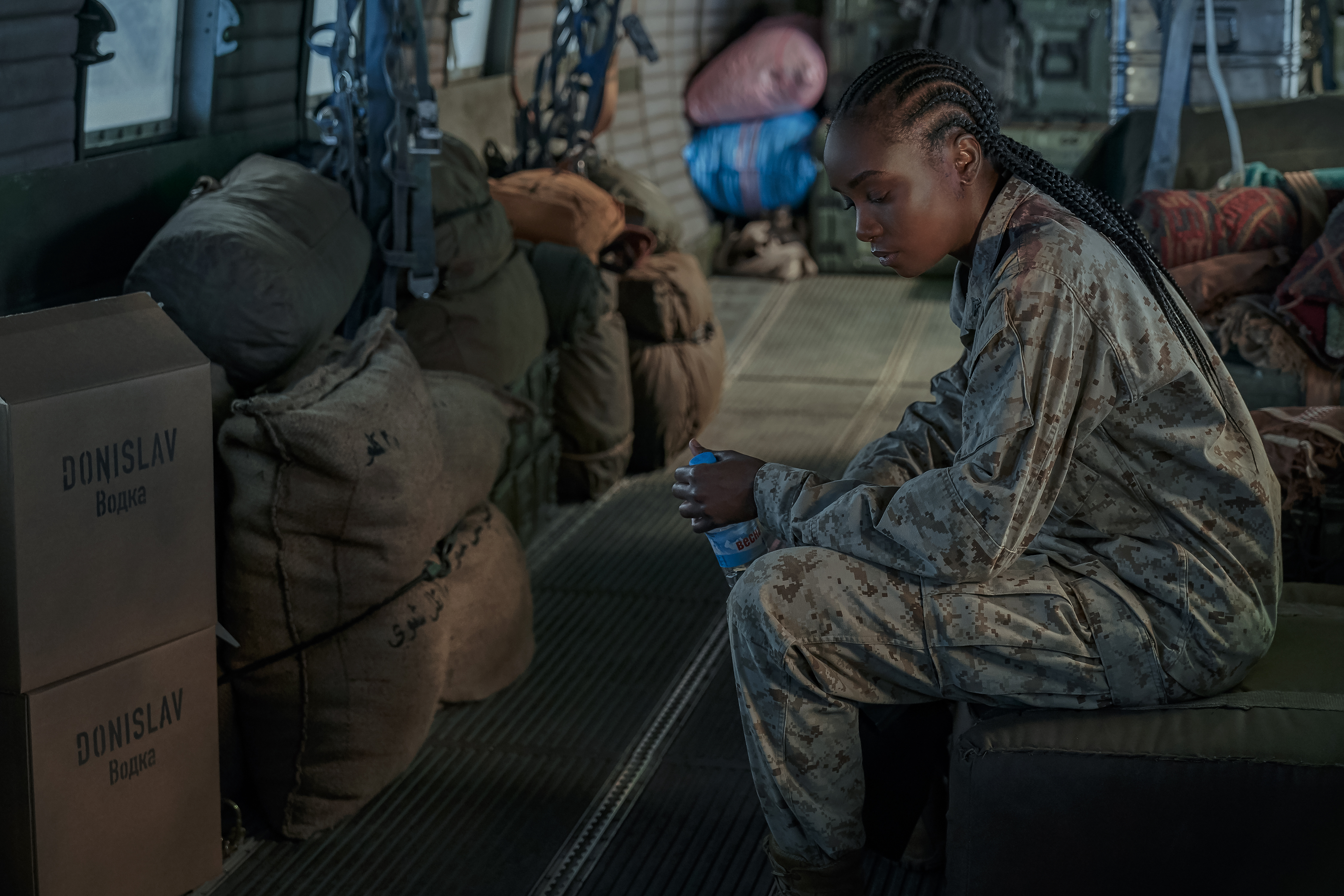 The Old Guard key art and production stills