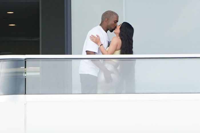 jan 2019 miami Kanye West and Kim Kardashian West