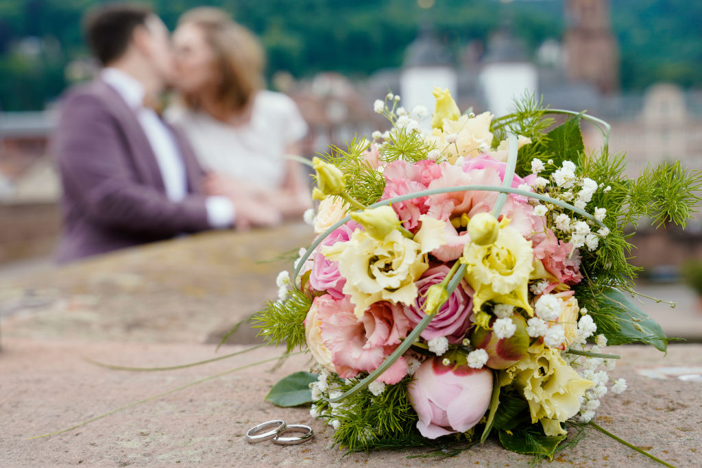 Heidelberg - bridal couple