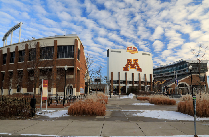 TCF Bank Stadium at the University of Minnesota