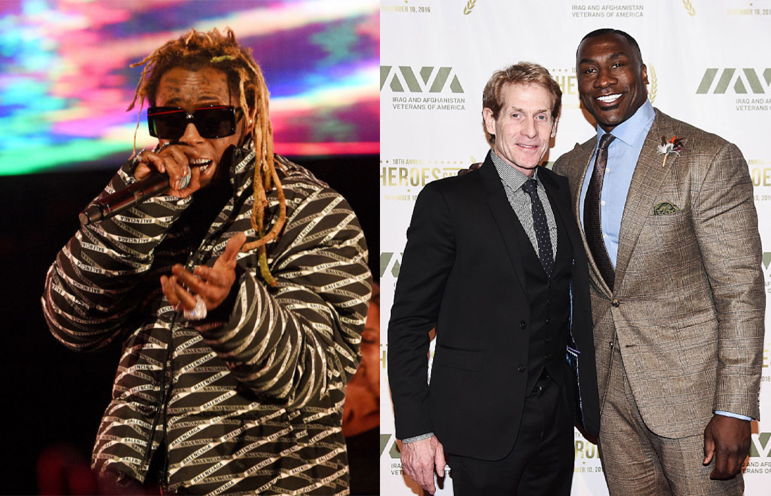 Skip Bayless Shannon Sharpe & Lil Wayne
