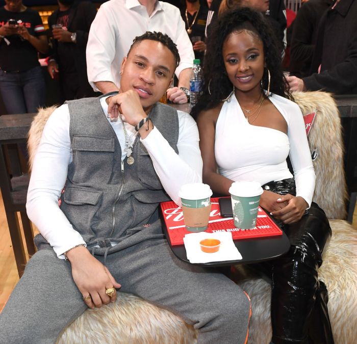 Celebrities Attend Denver Nuggets vs Atlanta Hawks