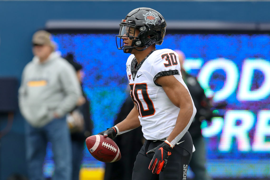 COLLEGE FOOTBALL: NOV 23 Oklahoma State at West Virginia