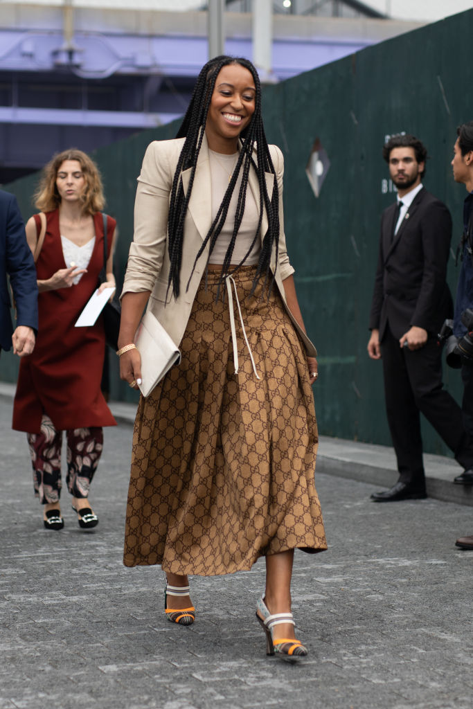 Street Style - New York Fashion Week September 2018 - Day 8