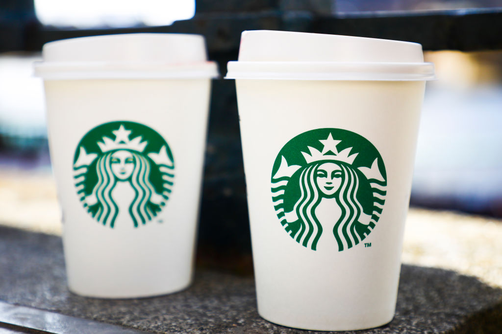 Starbucks In Prague, Czech Republic