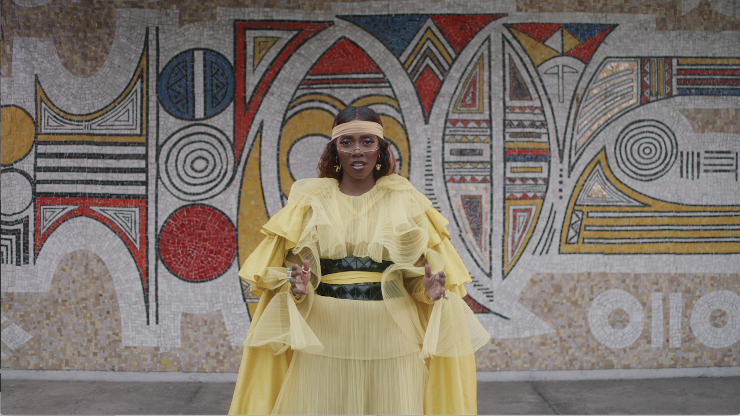 Tiwa Savage in Keys To The Kingdom from Beyonce's Visual Album Black is King on Disney +