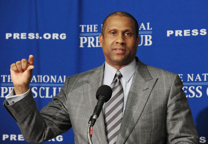 Talk show host, author and liberal polit