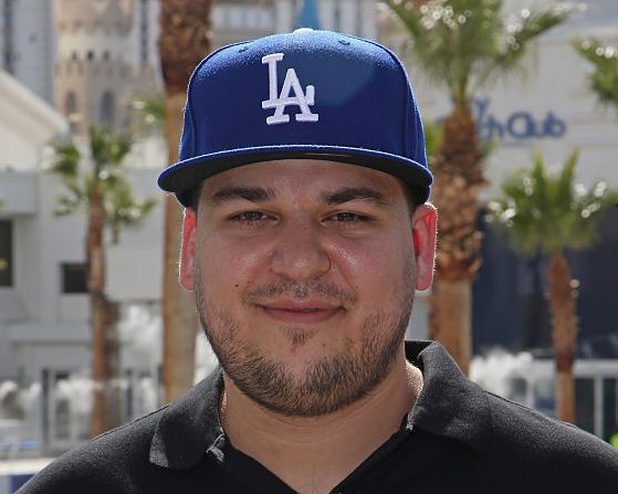 Rob Kardashian And Blac Chyna At Sky Beach Club