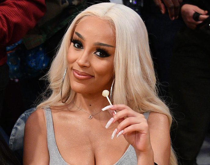 Celebrities At The Los Angeles Lakers Game