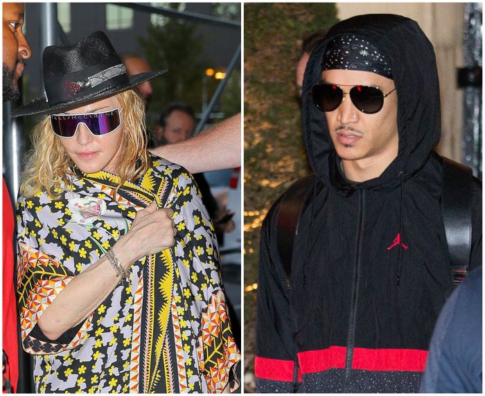 Madonna and her 25 year old boyfriend Ahlamalik Williams