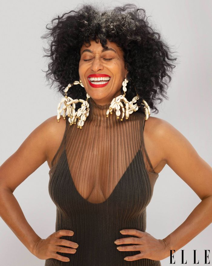 Tracee Ellis Ross covers ELLE Magazine State of Black Beauty Issue