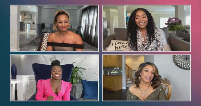 Girlfriends Check In Screengrabs from Love And Marriage Huntsville Episode