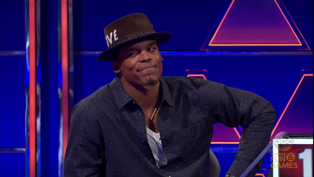 The $100,000 Pyramid hosted by Michael Strahan as seen on ABC.