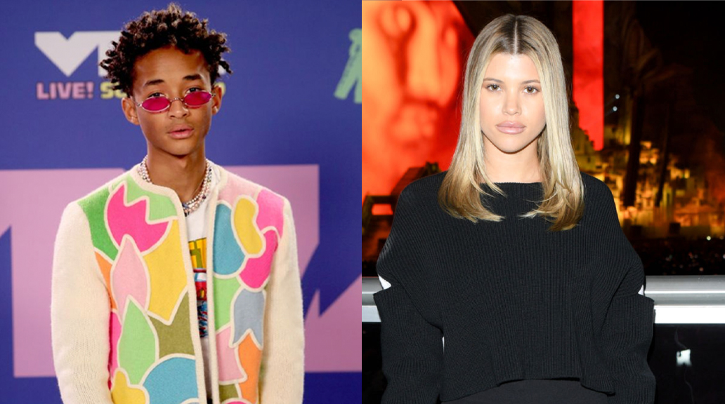 Sofia Richie and Jaden Smith
