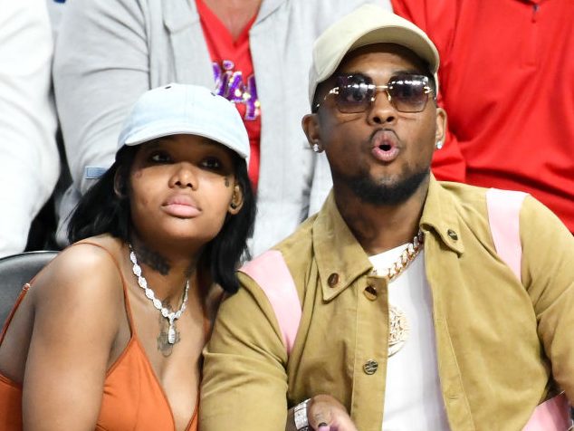 Celebrities At The Los Angeles Clippers Game