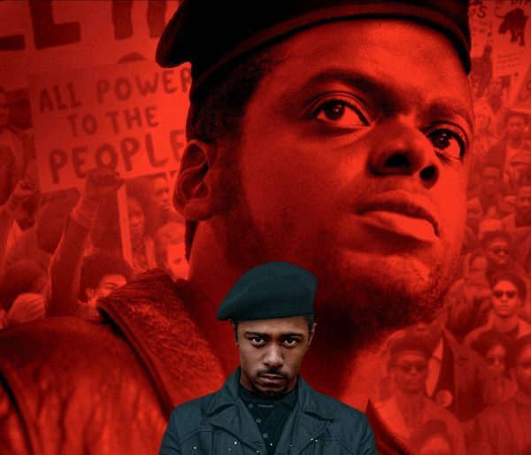 Judas & The Black Messiah Poster featuring Daniel Kaluuya as Fred Hampton and Lakeith Stanfield as William O'Neal