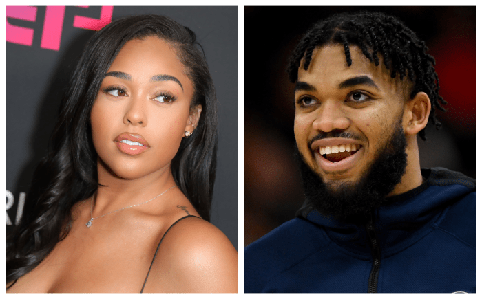 Jordyn Woods & Karl-Anthony Towns