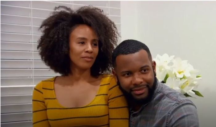 Karen and Miles kiss MAFS