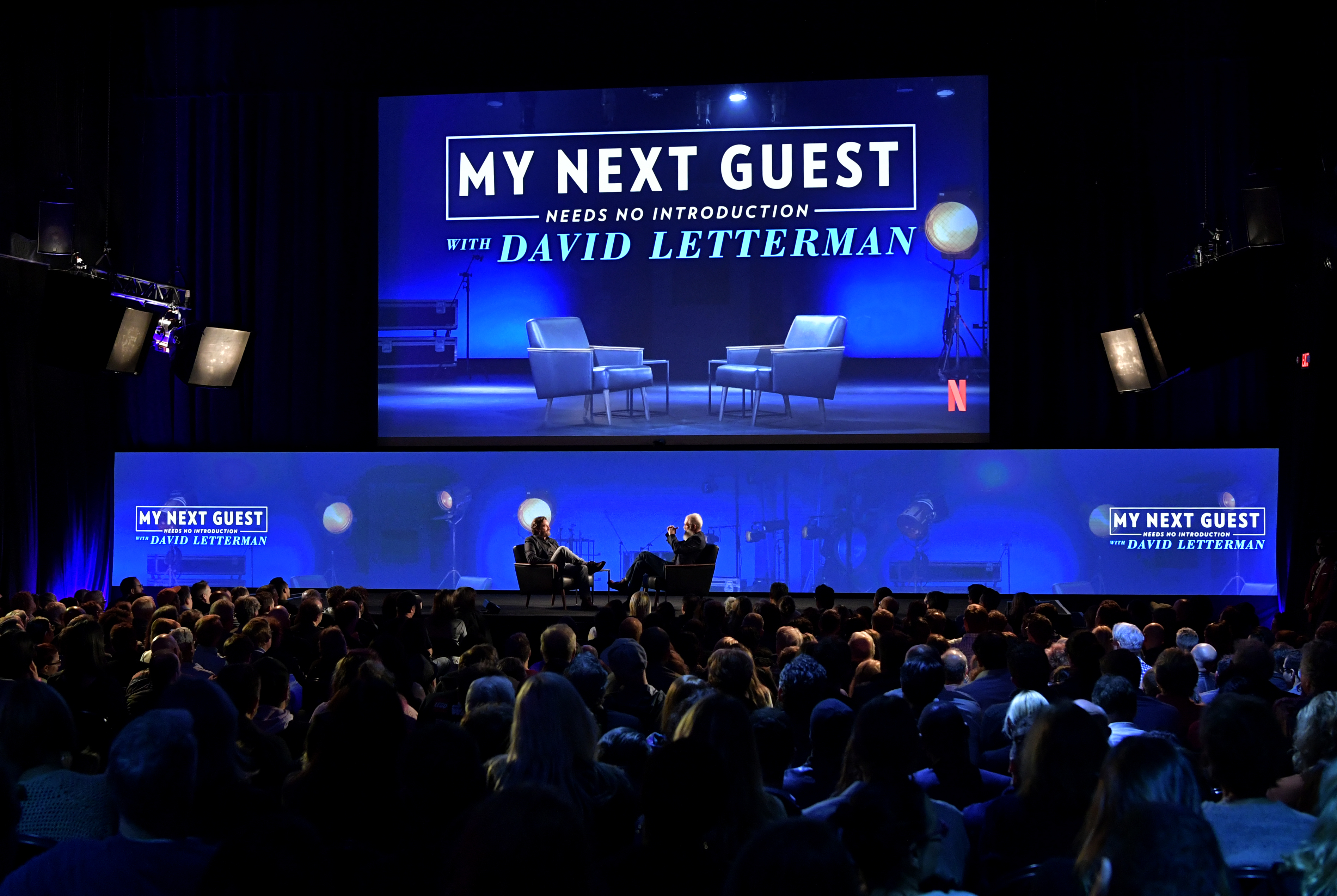 David letterman Netflix series