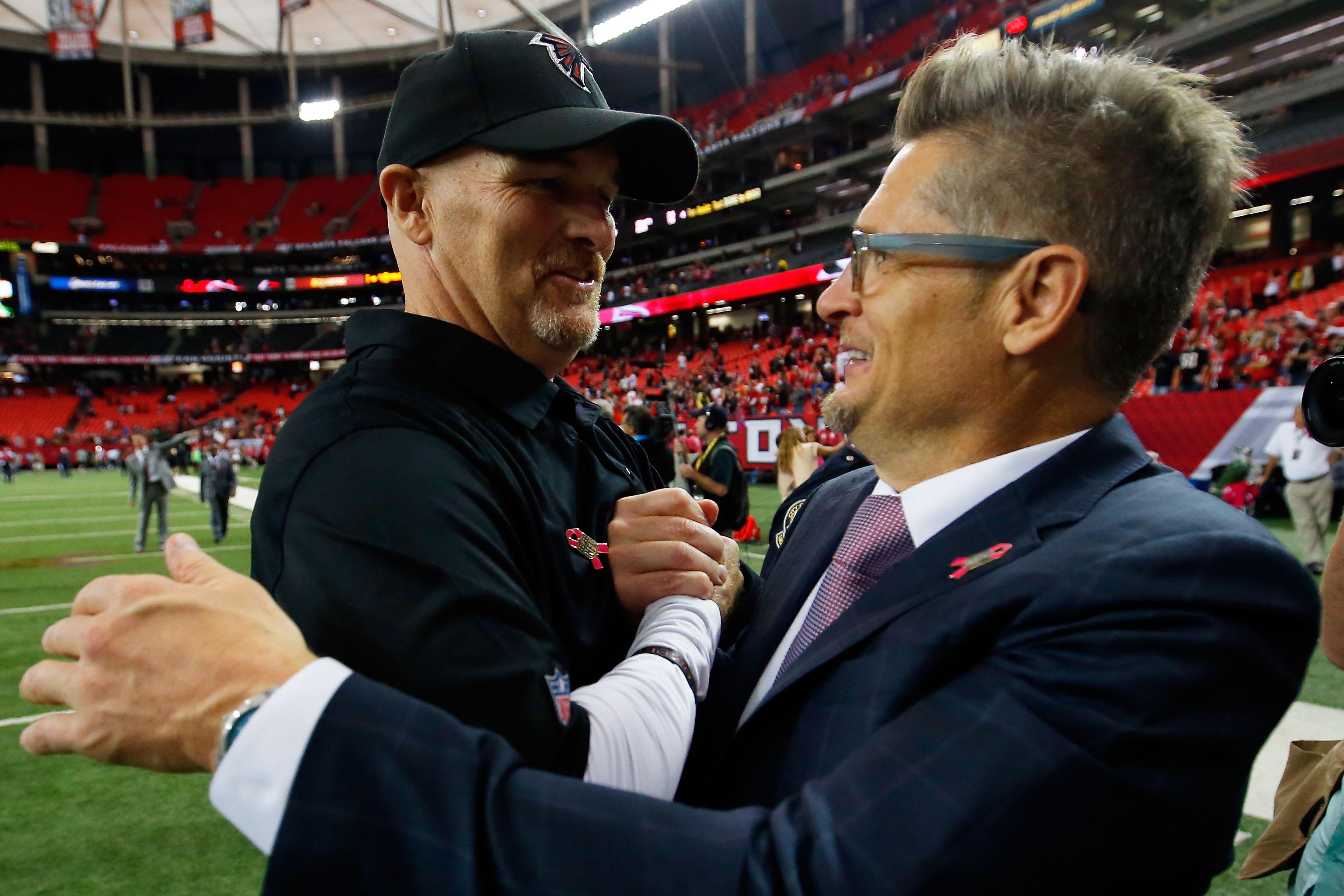 Dan Quinn and Thomas Dimitroff