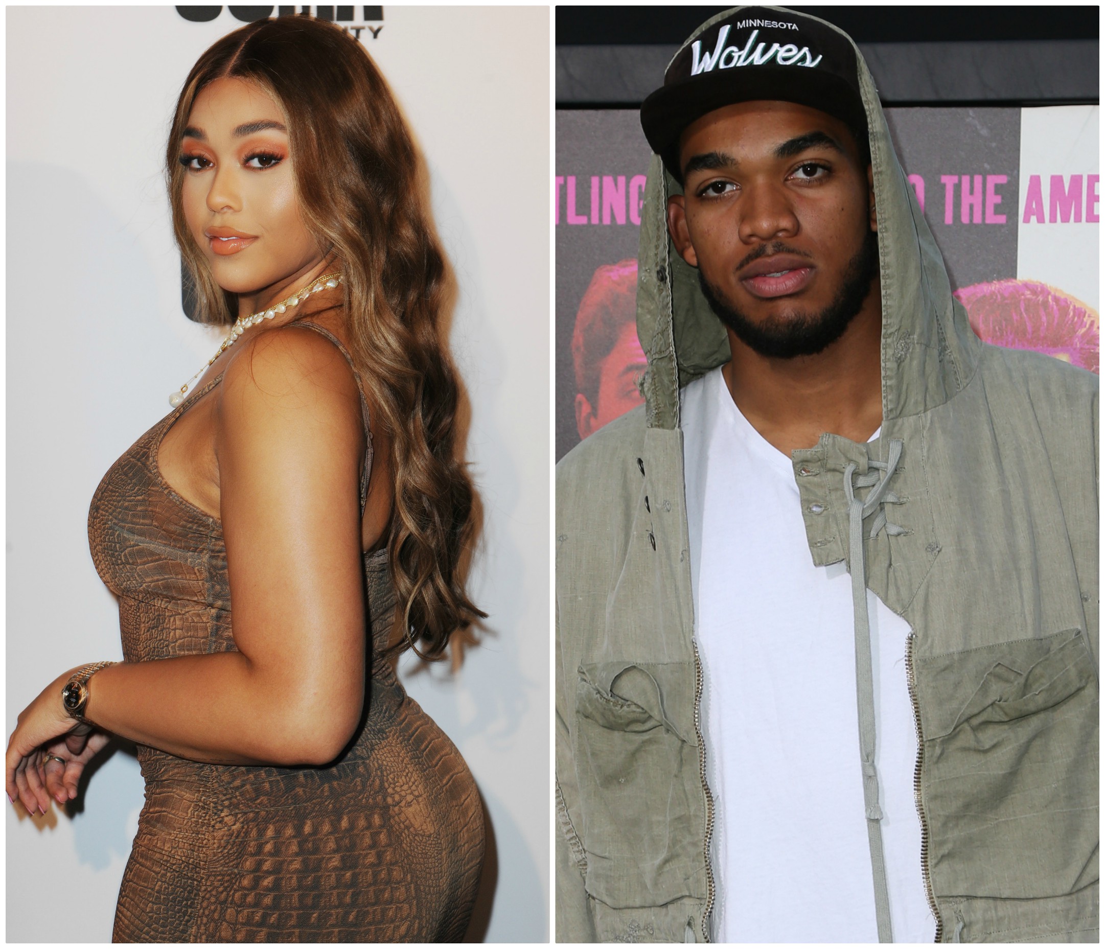 Jordyn Woods and Karl Anthony Towns