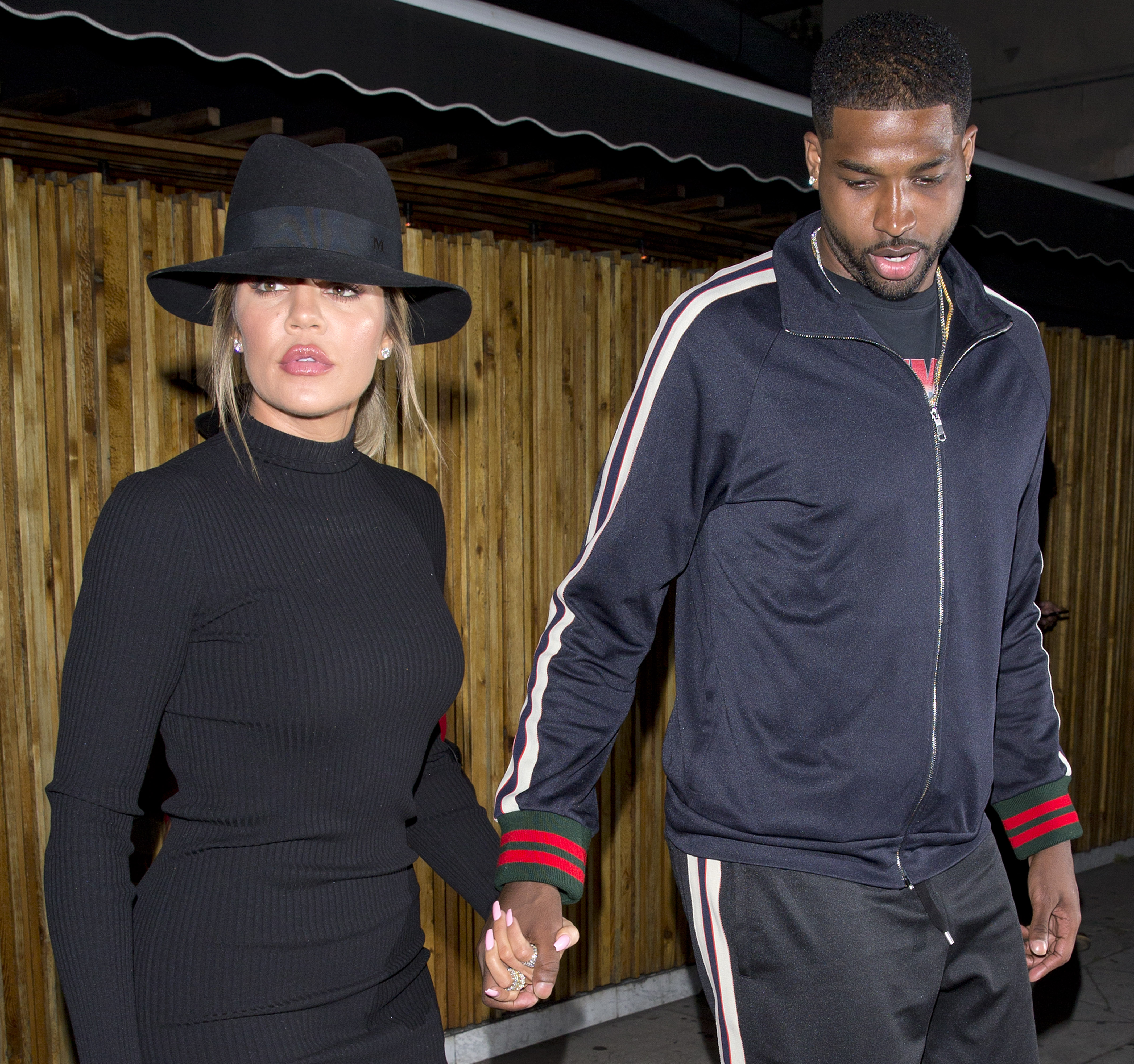 Khloe Kardashian and Tristan Thompson
