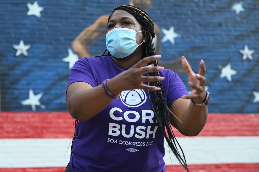 Democratic Congressional Challenger Cori Bush Campaigns In St Louis