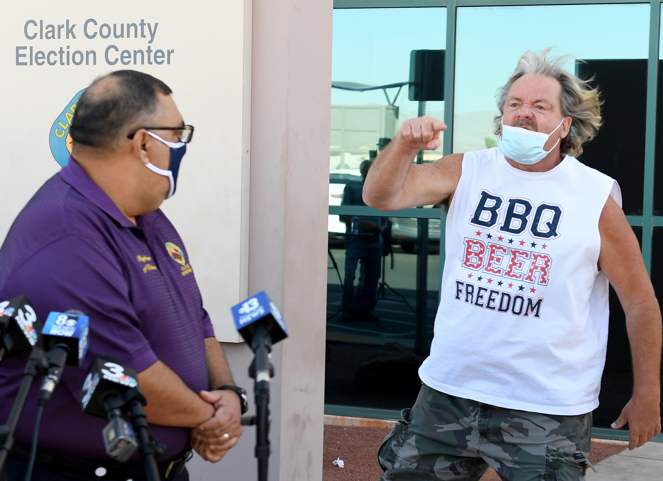 Clark County Election Officials Continue Vote Tabulation