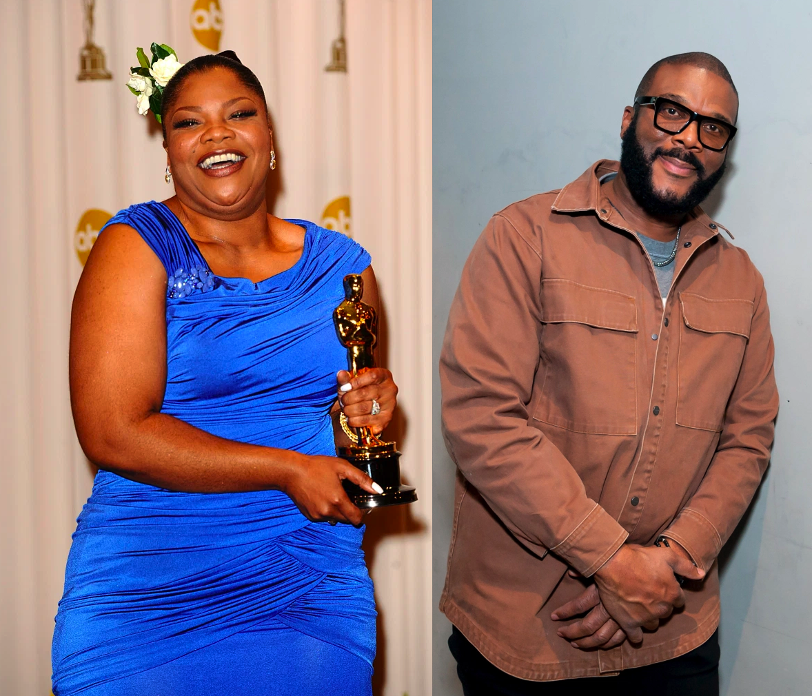 Mo'Nique and Tyler Perry