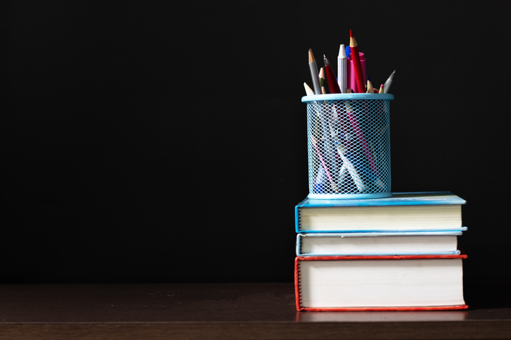 Books and pencils,Education concept