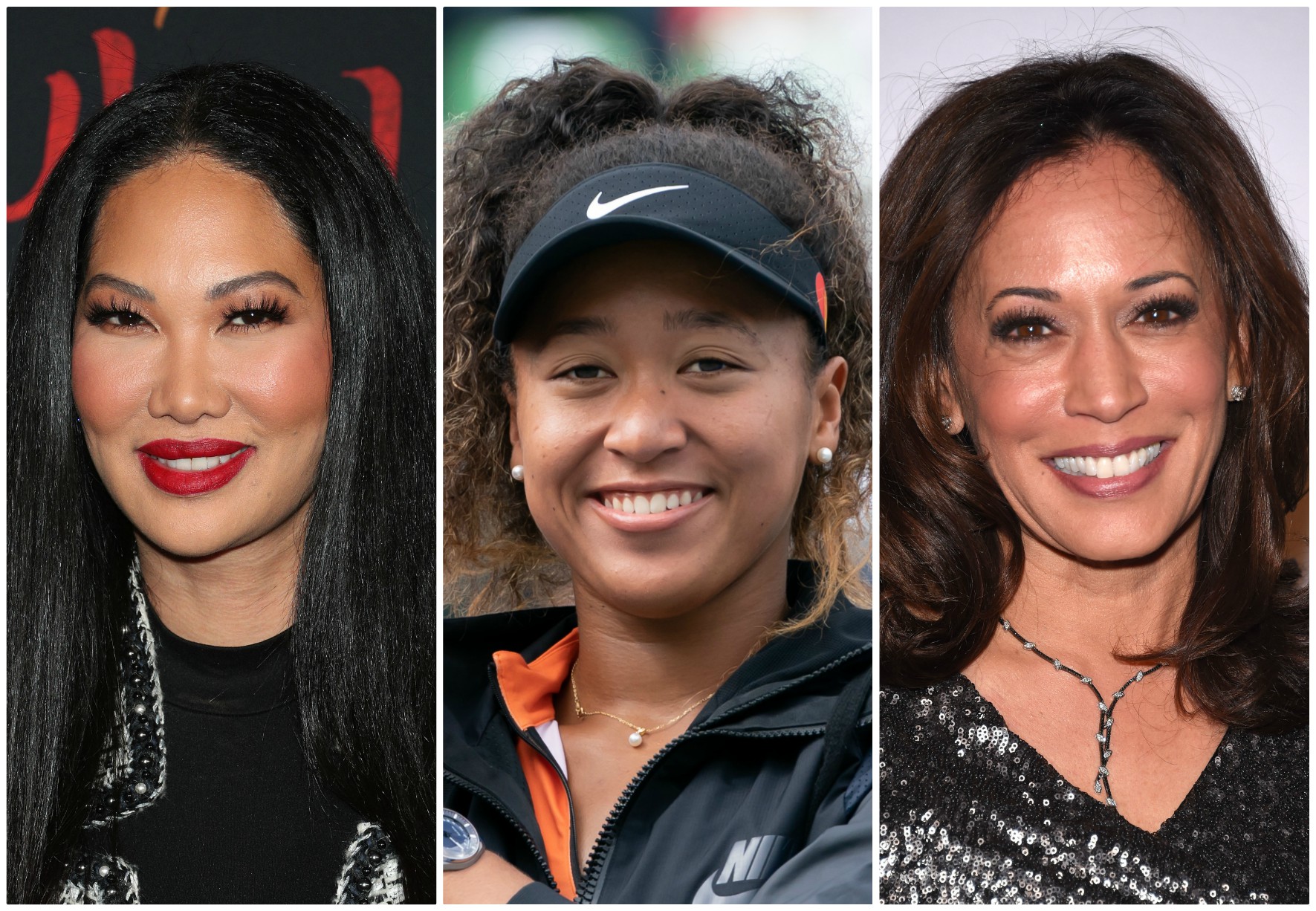 Kimora Lee Simmons, Naomi Osaka, Kamala Harris