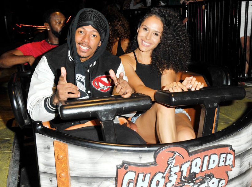 Nick Cannon Visits Knott's Berry Farm