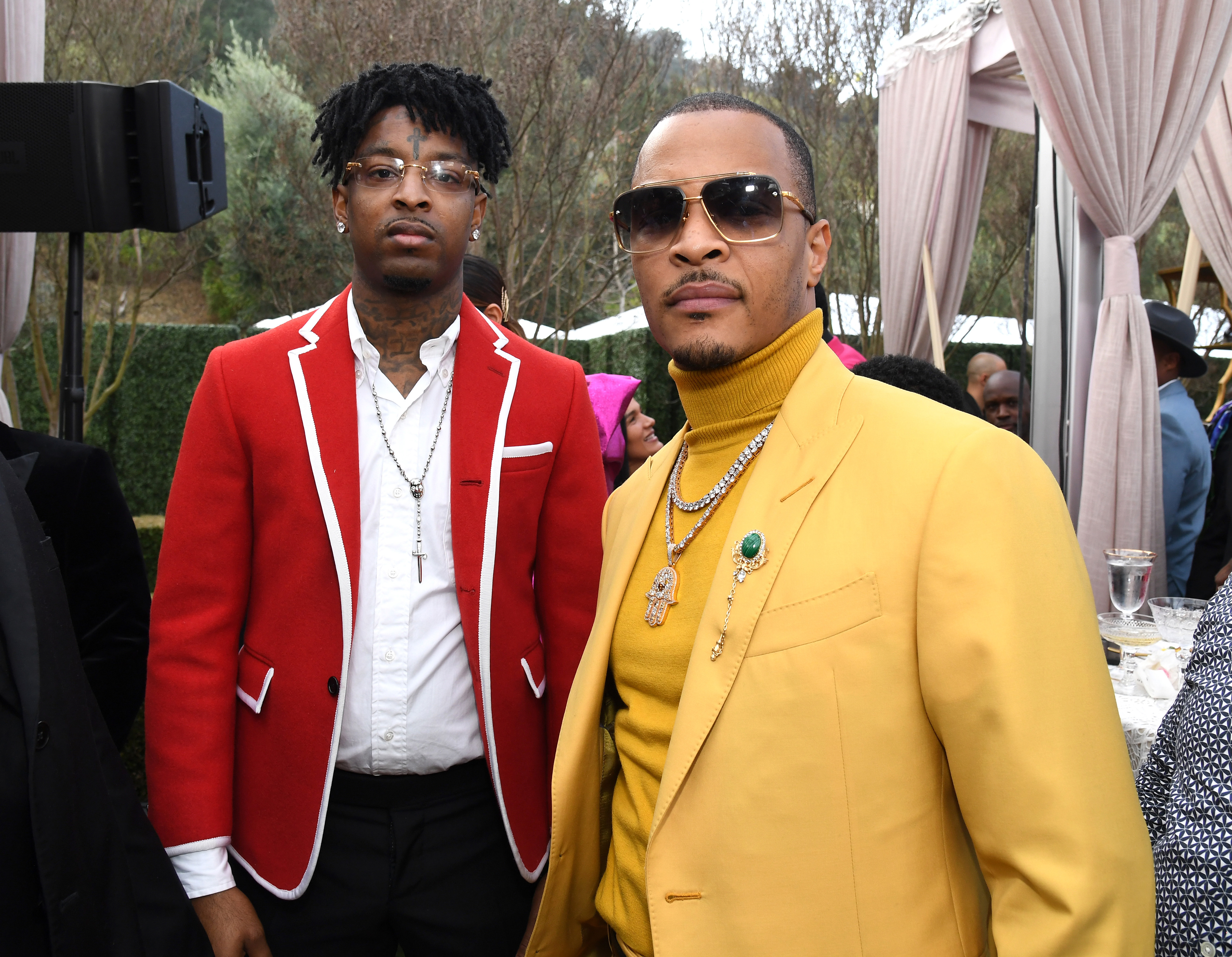 TIP & 21 savage at the roc nation brunch
