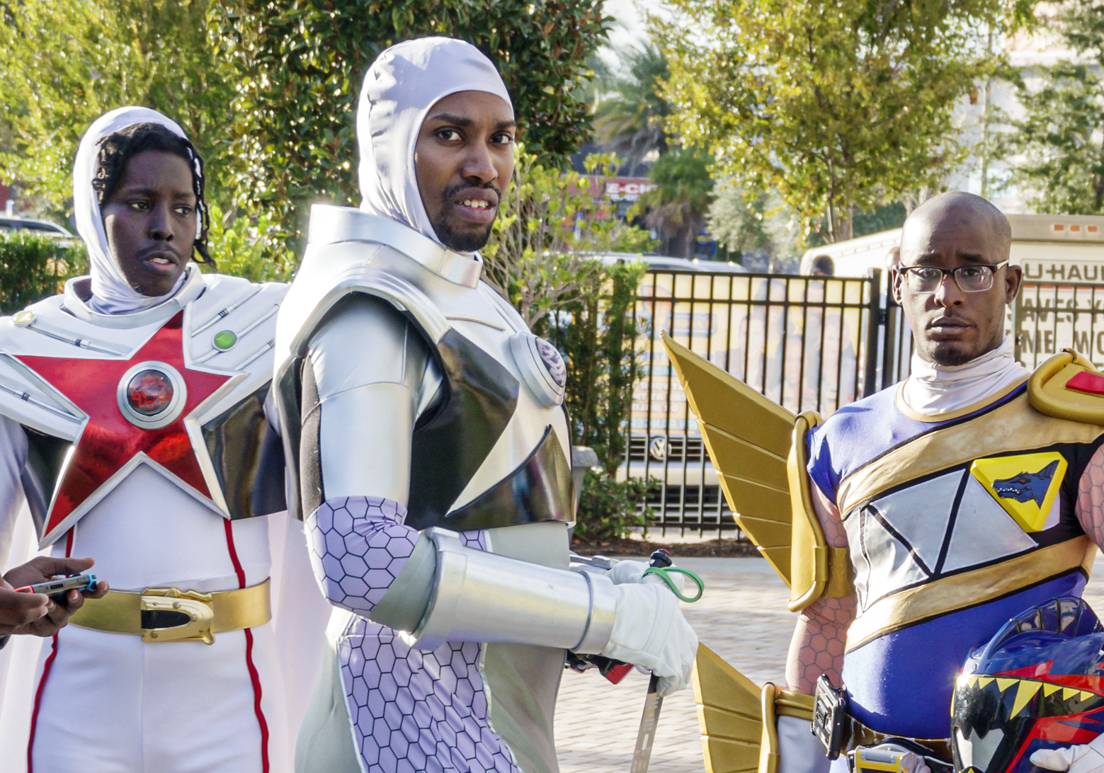 Florida, Orlando, Rangerstop Power Rangers Convention, superhero TV series, fans in costume