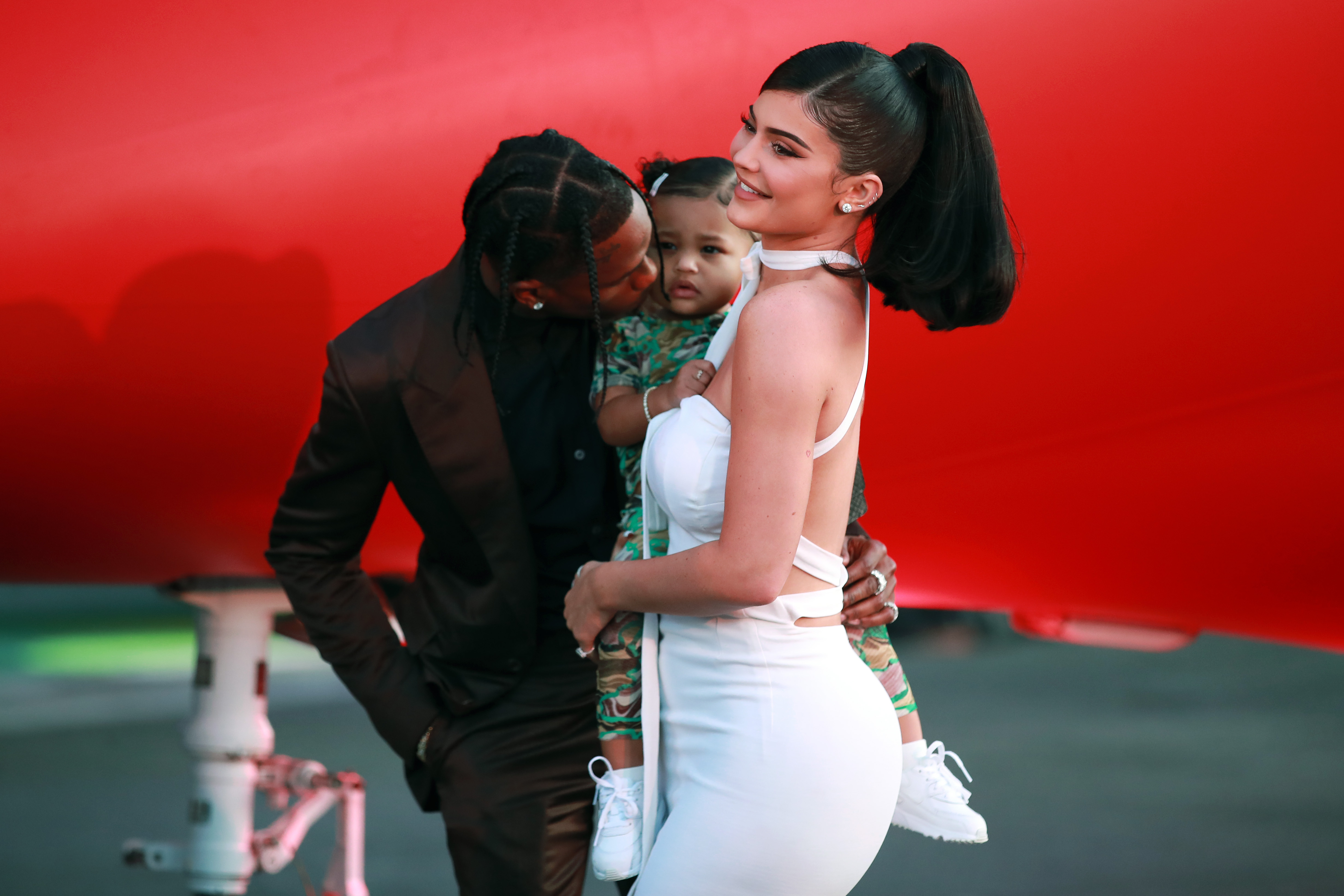 Kylie Jenner, Travis Scott & Stormi