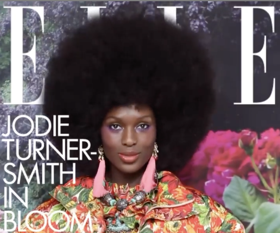 Jodie Turner-Smith ELLE Magazine January 2021 images